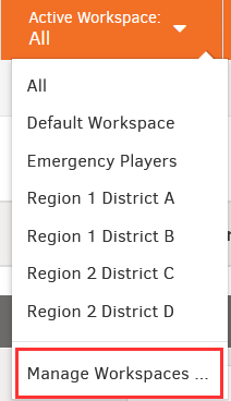 Manage Workspace