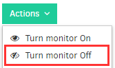 turn monitor off