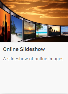 online slideshow