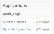 audit logs