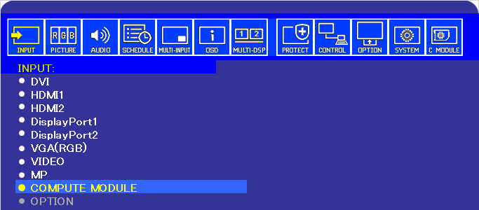 NEC compute module