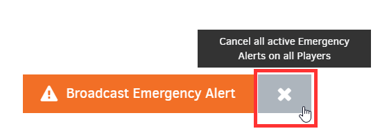 cancel emergency alert