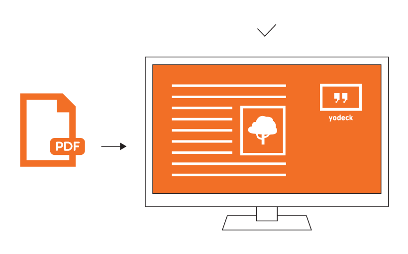 Support for PDF and HDMI-in Adapter in Yodeck