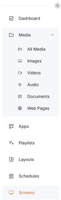 Main Menu Yodeck