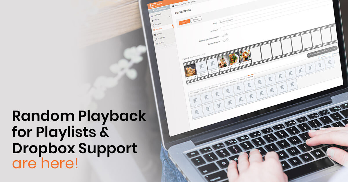 Random Playback for Playlists & Dropbox Support Are Here!