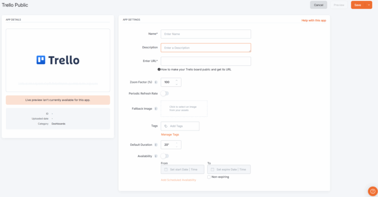 Trello App | Yodeck Docs