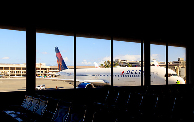 Delta Airlines signage