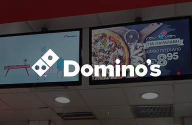 Domino’s Pizza Digital Menu Boards