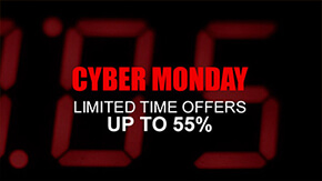 Cyber Monday signage template