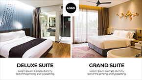 Showcase your hotel rooms