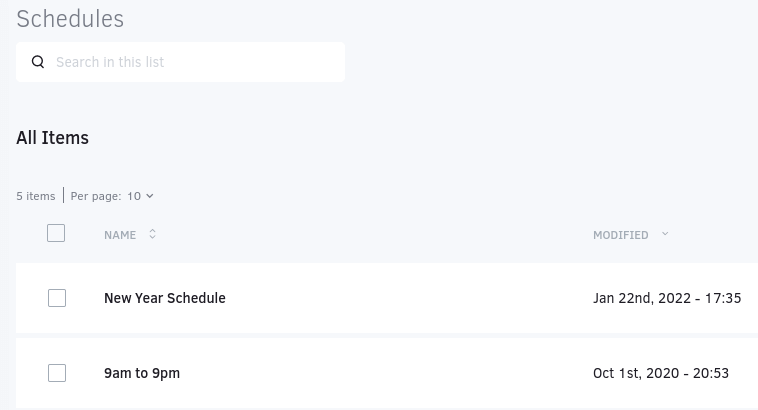 Schedules Tutorial Yodeck