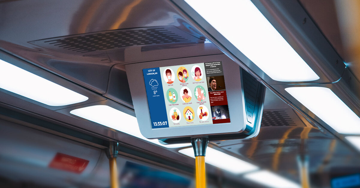 small screens for digital signage