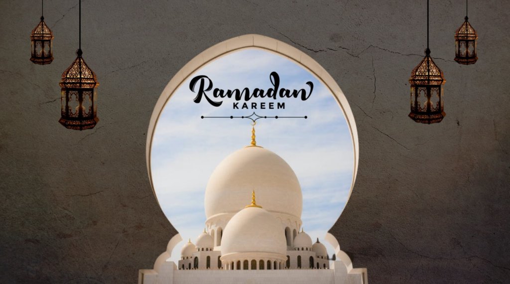 Ramadan digital signage template for places of worship