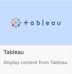 Tableau