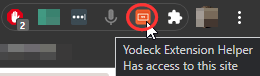 Yodeck Web Player Chrome extension 