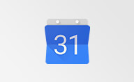 Google Calendar widget
