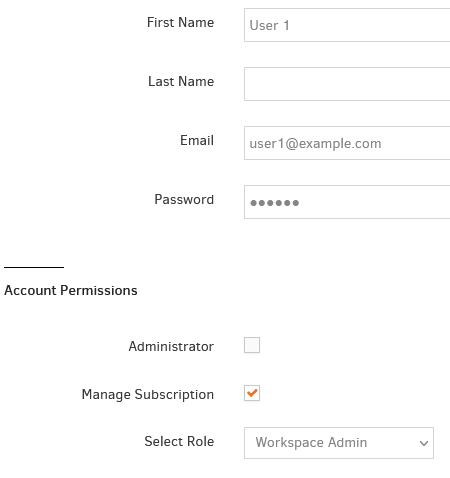 Manage Subscription role