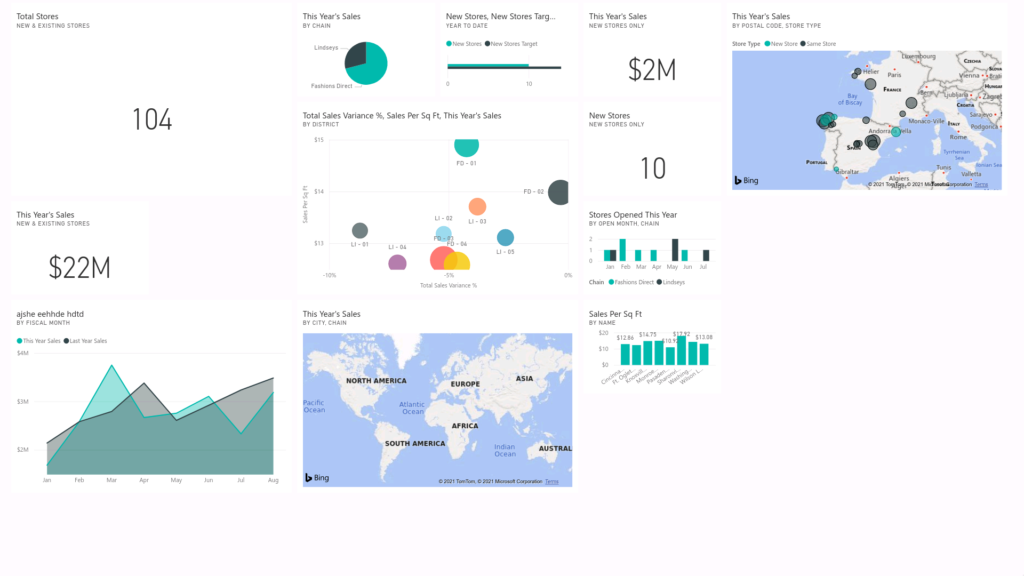 Power Bi widget