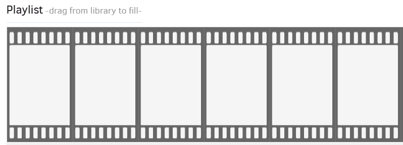 Playlist Filmstrip Yodeck
