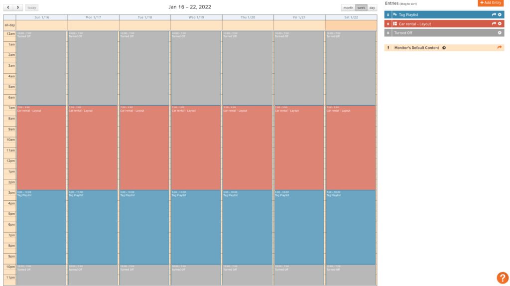 Full Day Schedule Yodeck