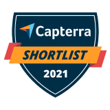 Capterra badge 2021
