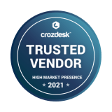 Crozdesk badge 2021