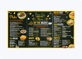 menu board