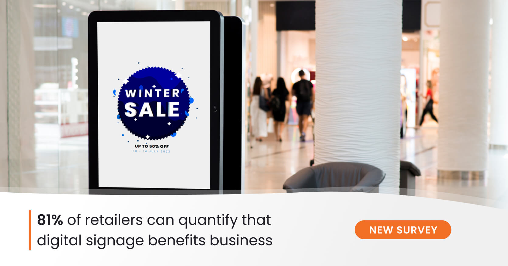 81% of Business Owners Can Measure the Sales Impact of Their Digital Signage