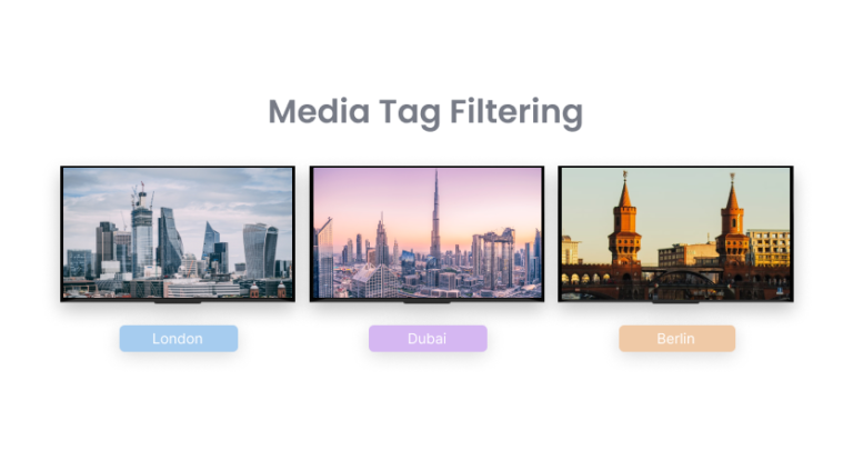 Media Filtering | Yodeck Docs