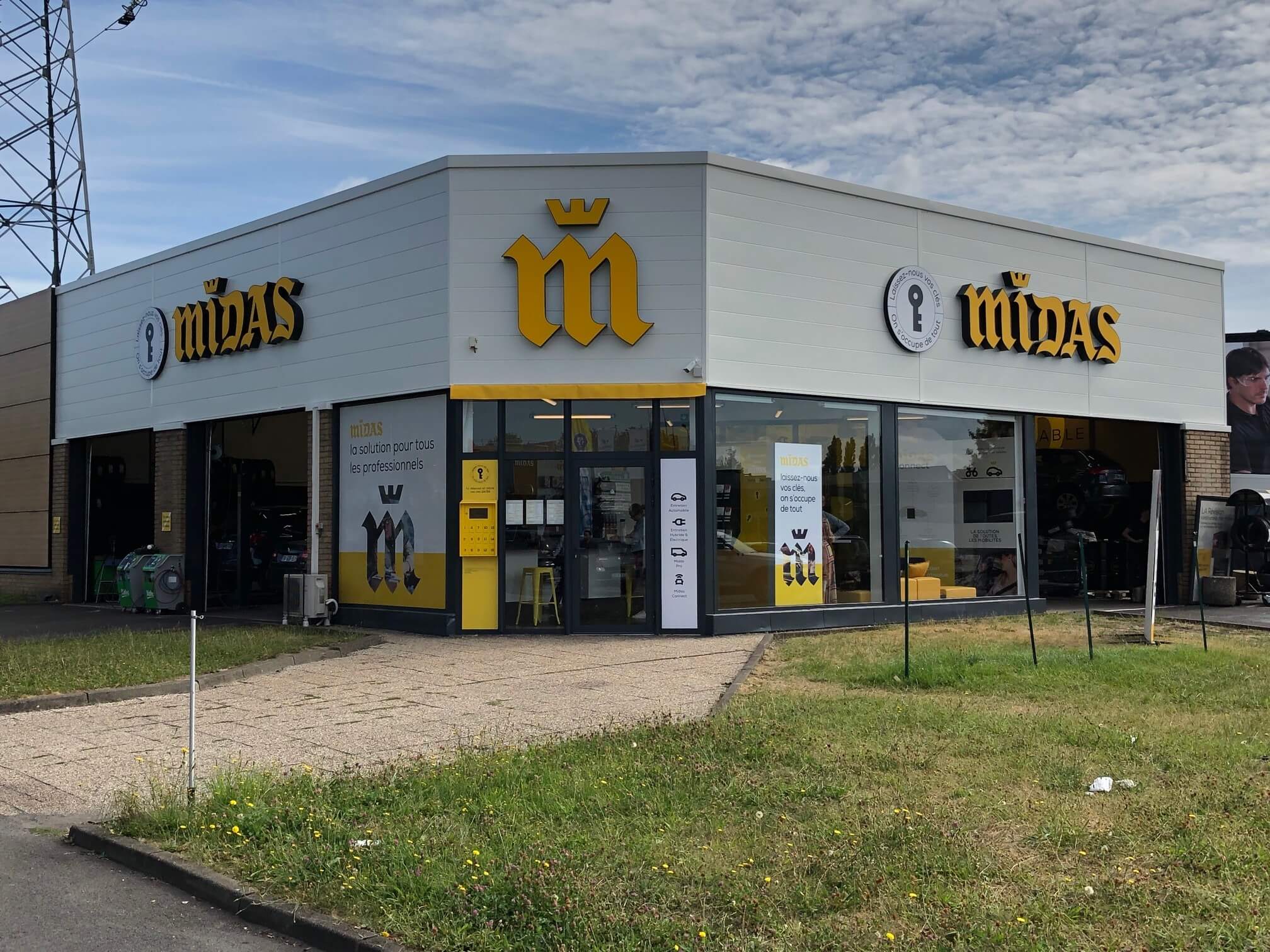Midas storefront