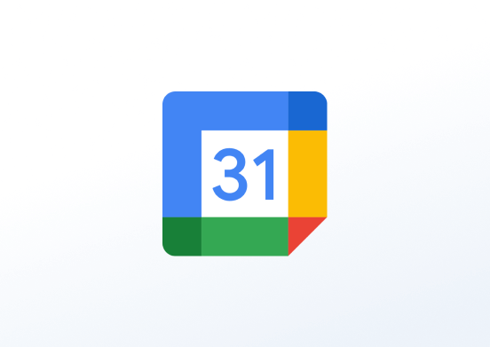 Google Calendar widget