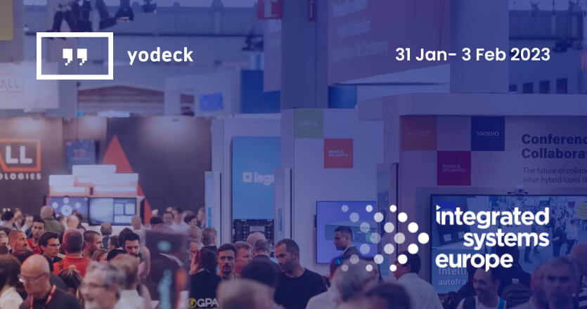 Yodeck goes to ISE