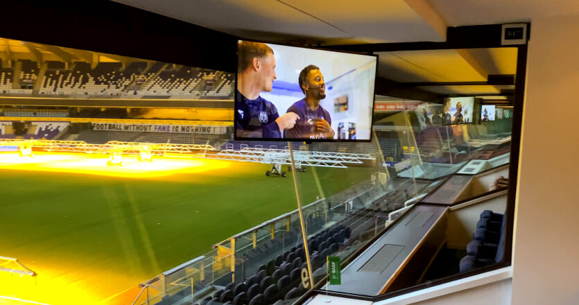 Stadium IPTV & Digital Signage - Arena Digital Signage & IPTV - Stadium  Signage