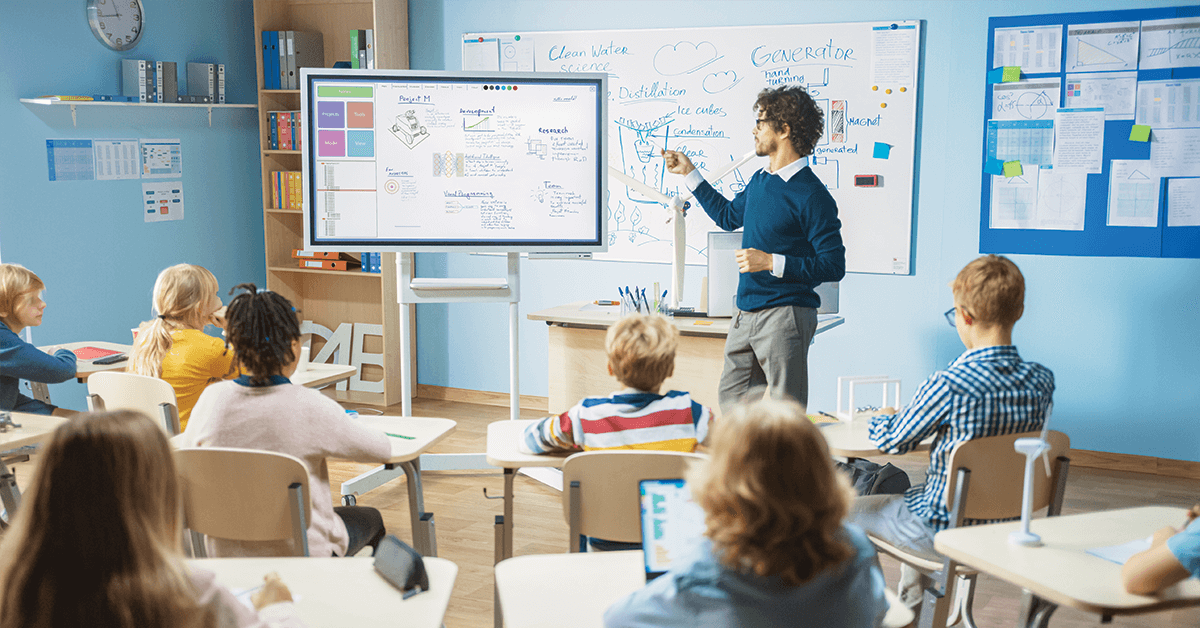 Interactive digital signage in schools: where learning and play converge
