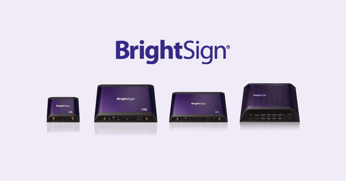 The Best BrightSign Media Players for Digital Signage