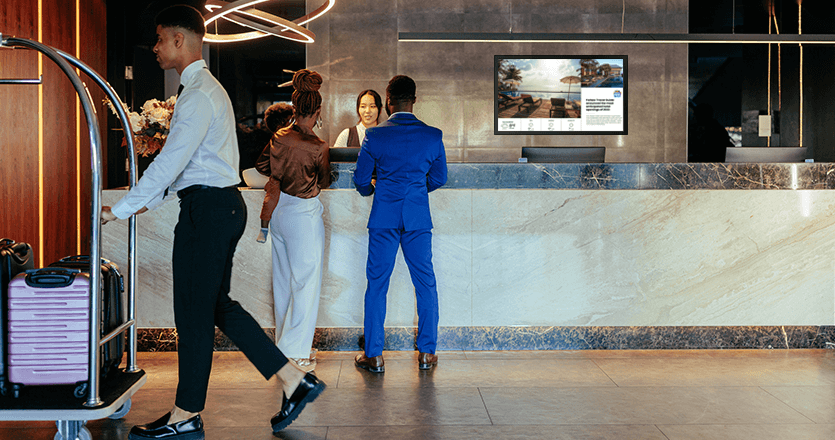 9 Must-Have Templates for Hotel Lobby Digital Signage
