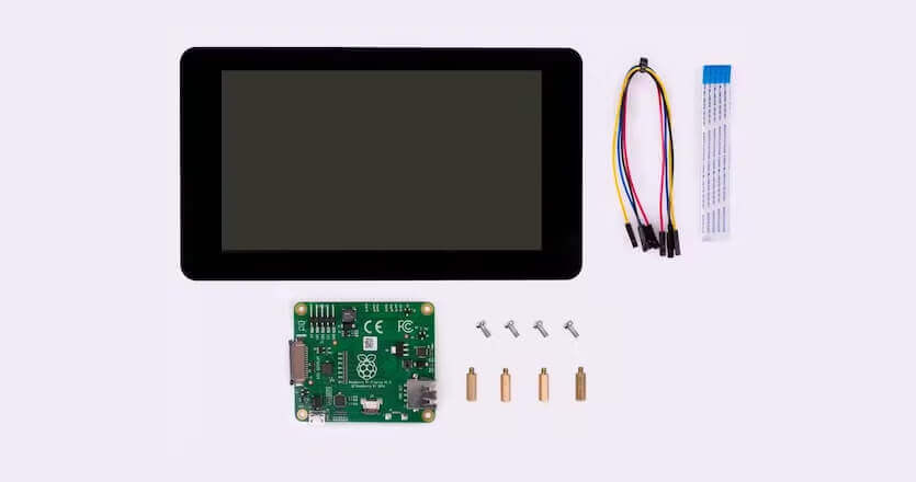The official Raspberry Pi screen