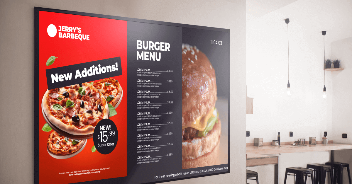 Digital menu: Delight customers, boost profits