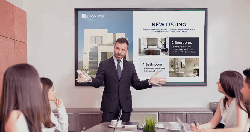 Stand Out in the Market: 5 Powerful Real Estate Digital Signage Templates