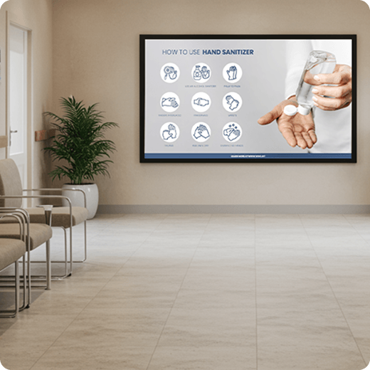 safety protocols digital signage