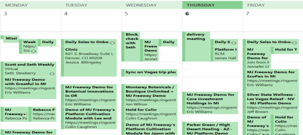 Outlook Calendar