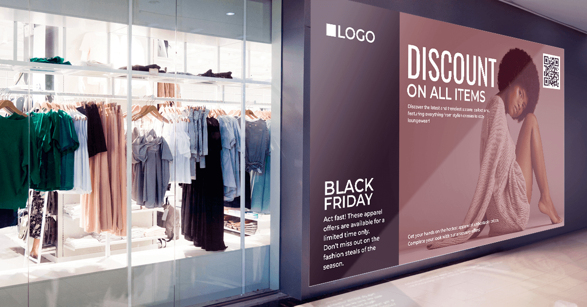 Bright Lights, Big Bargains: How Digital Signage Can Transform Your Black Friday