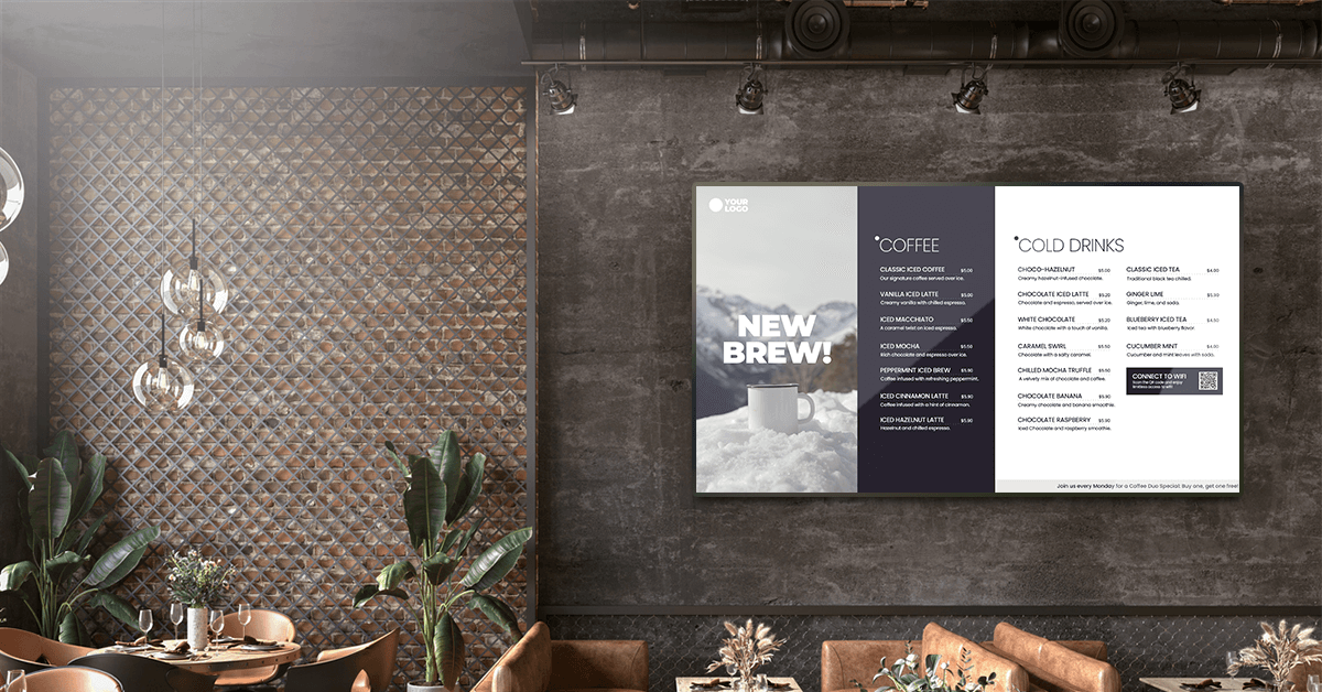 Creating a Captivating Digital Menu Board: Tips to Wow Customers
