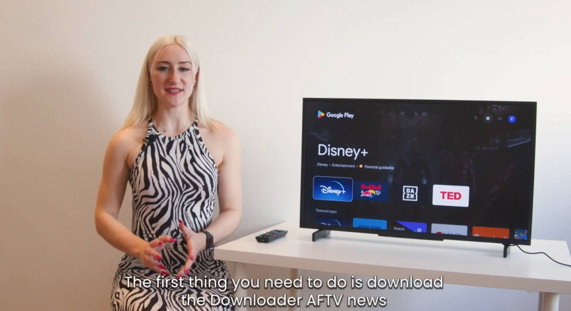 How to set up a media player on an Android TV tutorial