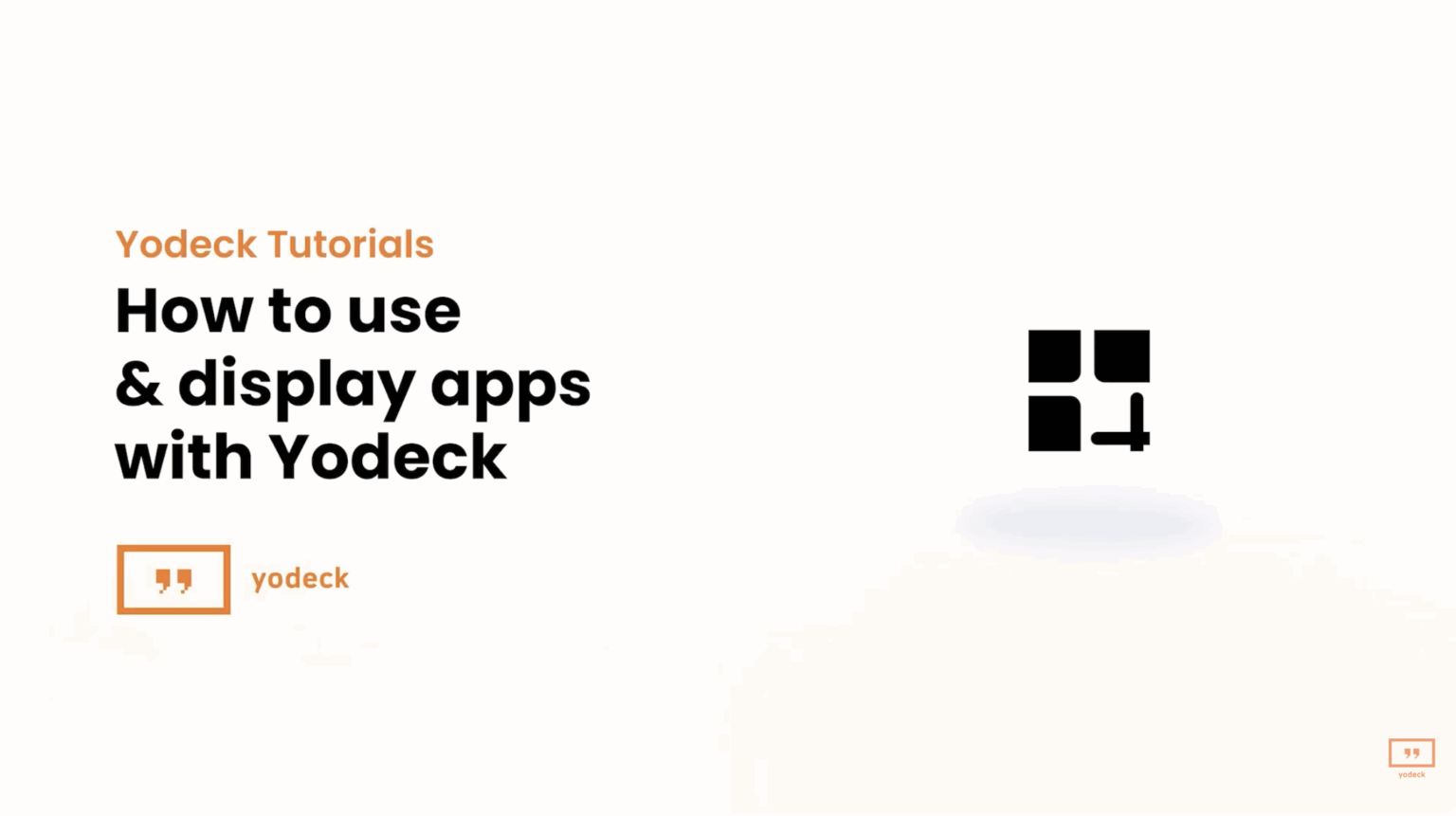 How To Use Digital Signage Apps | Yodeck Academy