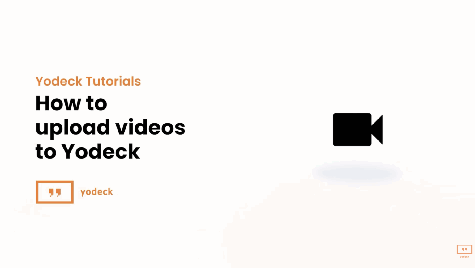 Yodeck Machine Uploading Videos | Yodeck Academy