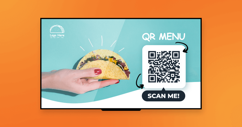 Qr code menu