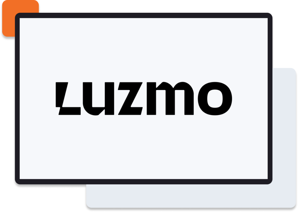 Luzmo app on screen