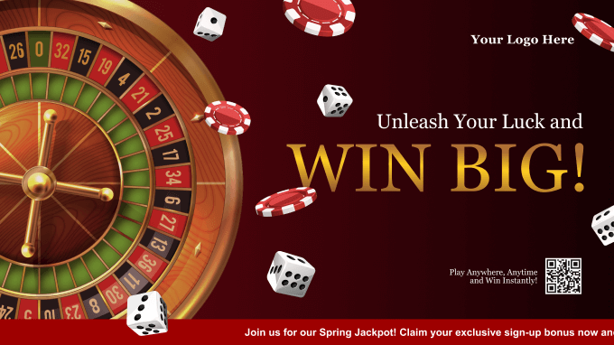 roulette digital signage template