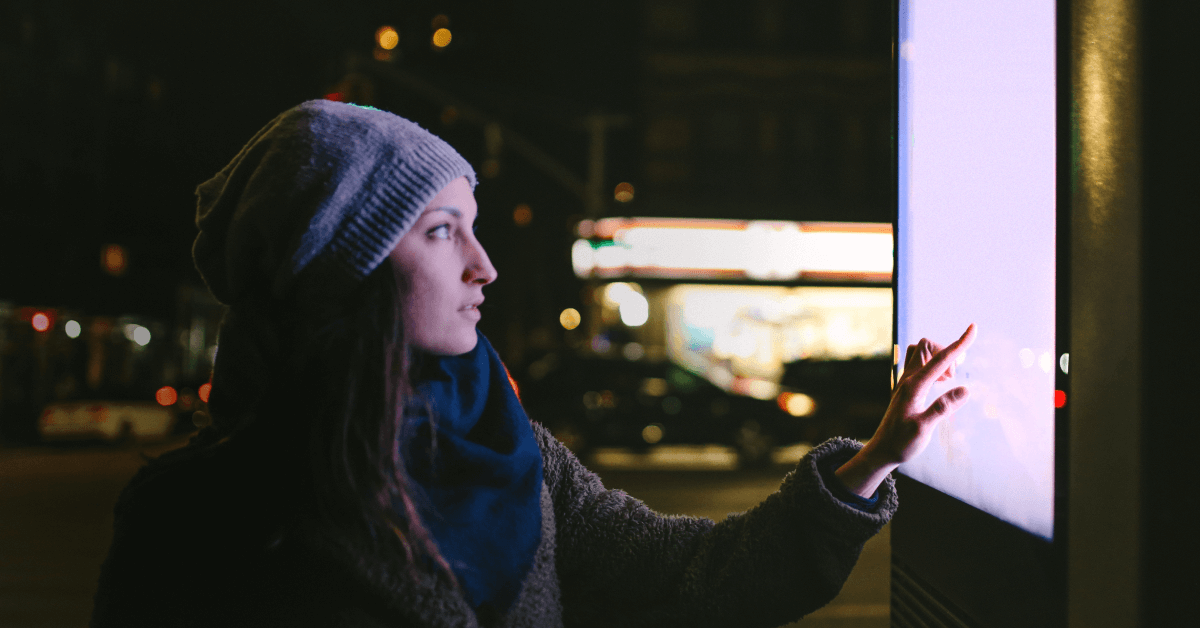 Beyond the screen: The rise of interactive digital signage